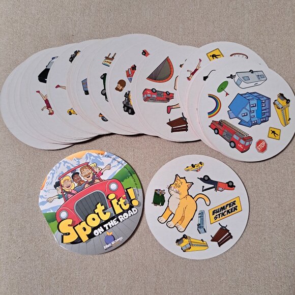 CLOSET CLOSING SALE! Spot It! On the Road Travel Card Game - Picture 3 of 3